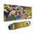 Desk Pad Extended Gaming Mouse Pad -23.6x11.8 in- Large Non-Slip Rubber Base Mousepad with Stitched Edges Waterproof Keyboard Mouse Mat Desk Pad for Work Game Office Home-Glitter Marble