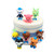 TOPTAMP Octonauts Cake Topper 8pc Figurines 2" Cupcake Topper Birthday Decoration
