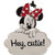Hallmark Disney Hey Cutie! Metal Minnie Mouse Ears Christmas Ornament