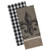 DII Fleur de Lis Dishtowels Set of 2