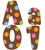 Creative Teaching Press Dots on Chocolate 4 Designer Letters -6581-