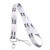 BEKECH Goat Mom Lanyard Goat Mama Release Buckle Card Holder Keychain Clip Gift for Goat Lovers Crazy Goat Lady Goat Farmer Goat Herding Goat Whisper Gift -White-