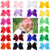 CN 20pcs Hair Bows for Girls 6inch Grosgrain Ribbon Bows Alligator Clips Cute Hair Accessories for Baby Toddlers Kids Infants Children
