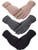 Patelai 3 Pairs Women Winter Gloves Warm Touchscreen Gloves Windproof Gloves for Women Girls Winter Using -Black Gray Khaki-