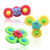 SUWJELANY Baby Suction Cup Spinner Toy Baby Spinning Tops Toy Spin Sucker Toys Suction Cup Baby Toys Spinning Top Hand Spinner Baby Bath Toys with Rotating Suction Cup is Suitable