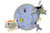 GIANTmicrobes Graduation Brain Cell with Diploma