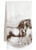 Live Nice The Davinci Horse - Renaissance Art Master - Farm Flour Sack Kitchen Tea Towel