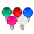 Novelty Lights 25 Pack G50 Outdoor Patio Globe Replacement Bulbs, Multi, E17/C9 Base, 7 Watt