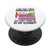 Funny Chemistry Pun Wearing Periodically Periodic Table PopSockets PopGrip- Swappable Grip for Phones  and  Tablets