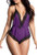 Sexy Lingerie for Women Teddy Lace Bodysuit Deep V-Neck Halter Sleepwear Sheer Mesh One Piece Babydoll Pajamas -Purple L- Sexy Lingerie for Women Teddy Lace Bodysuit Deep V-Neck Halter Sleepwear Sheer Mesh One Piece Babydoll Pajamas -Purple L-