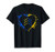 Down Syndrome Heart Trisonomy 21 Extra Chromosome T-Shirt