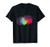 Dirty Paint Splatter Rainbow Abstract For Artist Painter T-Shirt