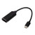 Solustre Type-C to HDMI Hub Adapter Type-C USB Cable Adapter for MacBook Mac Pro-Mini iMac Surface Pro XPS Notebook PC USB Flash Drives Mobile HDDand More -Black-