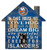 Fan Creations NHL New York Islanders Unisex Islanders House Sign Team Color 12 inch
