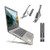 Laptop Stand Laptop Holder Riser Computer Stand 7 Angles Adjustable Foldable Notebook Stand Compatible with MacBook Air Pro HP Lenovo Dell More 10-15.6 Laptops and Tablets