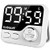 Timers Kitchen Timer for Cooking Yunbaoit LED Digital Timer for Kids Magnetic Countdown Timer Knob Quickset Stopwatch Clock Timer for Classroom Teachers Study Exercise Baking-White-