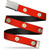 Buckle-Down Web Belt The Flash 1.25"