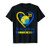 World Down Syndrome Day Awareness Heart Down Right Kids T-Shirt