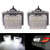 2pcs Car License Plate Light for Mercedes-benz C E S CL Class Error Free 3W 18 Led White Rear License Tag Lights Rear Number Plate Lamp Direct Replacement