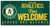 MLB Oakland Athletics Unisex Oakland Athletics Fans Welcome Sign Team Color 6 x 12