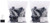 Universal Medium Binder Clips Steel Wire 5-8" Cap 1-1-4" Wide Black-Silver 36 Per Pack 2 Pack 72 Total