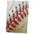 3D Rose Close-up Red Seams On Baseball TWL_47841_1 Towel 15" x 22"