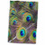 3D Rose Pattern Peacock Art Hand Towel 15" x 22" Multicolor