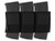 KRYDEX Triple 5.56 Magazine Holder Elastic Mag Holder with Hook Fasteners for MK3 and MK4 Chest Rig -Black-
