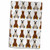 3D Rose A Pattern with Brown and White Teddy Bears TWL_181677_1 Towel 15" x 22"