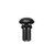 uxcell Push Clip Rivet 5mm x 9.5mm PCB Circuit Panel Nylon Fastener Black 50 Pcs
