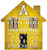 NCAA Appalachian State Mountaineers Unisex Appalachian State House Sign Team Color 12 inch