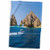 3D Rose El Arco-The Arch-Cabo San Lucas-Baja-Mexico-Sa13 Dpb0725-Douglas Peebles Towel 15" x 22"