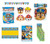 Paw Patrol Birthday Party Supplies Decoration Bundle includes Jointed Banner Table Cover Party Masks Stickers