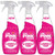Stardrops - The Pink Stuff - The Miracle Bathroom Foam Cleaner 750ml 3-Pack Bundle -3 Bathroom Foam Spray-
