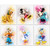 Mickey Mouse Original Watercolor Prints - Set of 6 Nursery Wall Art Decor -8 inches x 10 inches- - Minnie Donald Daisy Duck Pluto Goofy