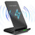 NXET Wireless Charger,Fast Wireless Charging Stand,10W/7.5W/5W Compatible with iPhone Xs/XR/XS Max/8/8 Plus,Samsung Galaxy S10/S10 Plus/S9/S9+/S8/S8+/S7/Note 9/Note8 (Black)