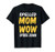 Mom Wow Funny Mom Spelled Upside Down is Wow Mother's Day T-Shirt