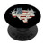 Texas Deer Hunters American Pride Antler Rack Gift PopSockets PopGrip- Swappable Grip for Phones  and  Tablets