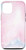iPhone 12-12 Pro Design Gift Abstract Color Pattern Pink Light-Blue Paint Case