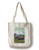 Lantern Press Frisco Colorado Moose and Snowy Mountain -100 percent Cotton Tote Bag Reusable-