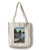 Lantern Press Torch Lake Michigan Pontoon Boats -100 percent Cotton Tote Bag Reusable-