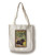 Lantern Press Deep Creek Lake State Park Maryland Bear in Forest -100 percent Cotton Tote Bag Reusable-