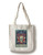 Lantern Press Key West Florida Skull and Crossbones -100 percent Cotton Tote Bag Reusable-