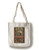 Lantern Press Glacier National Park Montana Trout Outfitters Vintage Sign -100 percent Cotton Tote Bag Reusable-