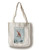 Lantern Press Mammoth Mountain California Snowboarder Jumping -100 percent Cotton Tote Bag Reusable-