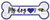 NFL Baltimore Ravens Unisex Baltimore Ravens Dog Bone sign Team Color 6 x 12