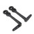 Renovators Supply Manufacturing Polished Solid Aluminium Carpet Clip Stair Holder Pair