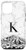 iPhone 12-12 Pro Initial Letter K Monogram Black White Classy Floral Phone Case