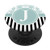 Letter J Intial Blue Damask Letter J Monogram PopSockets Grip and Stand for Phones and Tablets