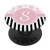 Letter S Intial Pink Damask Letter S Monogram PopSockets PopGrip- Swappable Grip for Phones  and  Tablets